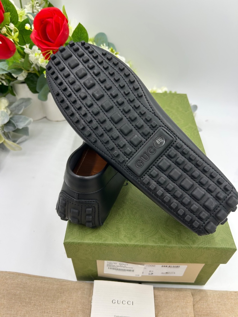 ****************Men’s Gucci interlocking G Driver loafers. Size 8.5.(fits 9 US) - Picture 5 of 8